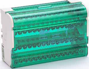 Кросс-модуль на DIN-рейку 4х15 групп, 125А ШН-103 DEKr Кросс-модуль на DIN-рейку 4х15 групп, 125А ШН-103 DEKr