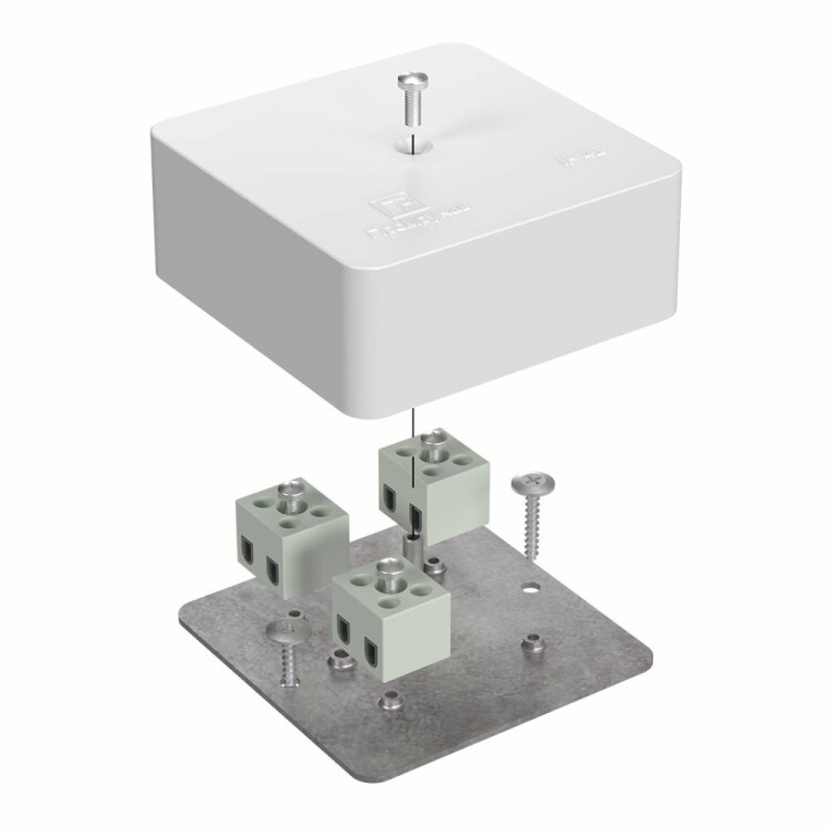 Промрукав Коробка огнестойкая для кабель-канала 40-0450-FR1.5-6 Е15-Е120 75х75х30 (40-0450-FR1.5-6) превью в интернет-магазине электрики Форум Электро в Москве