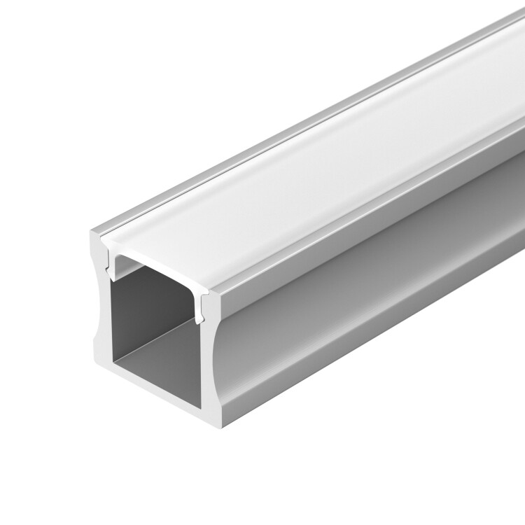 Arlight Профиль с экраном ALU-SLIM-H15-2000 ANOD+FROST (Алюминий) (018246) превью в интернет-магазине электрики Форум Электро в Москве