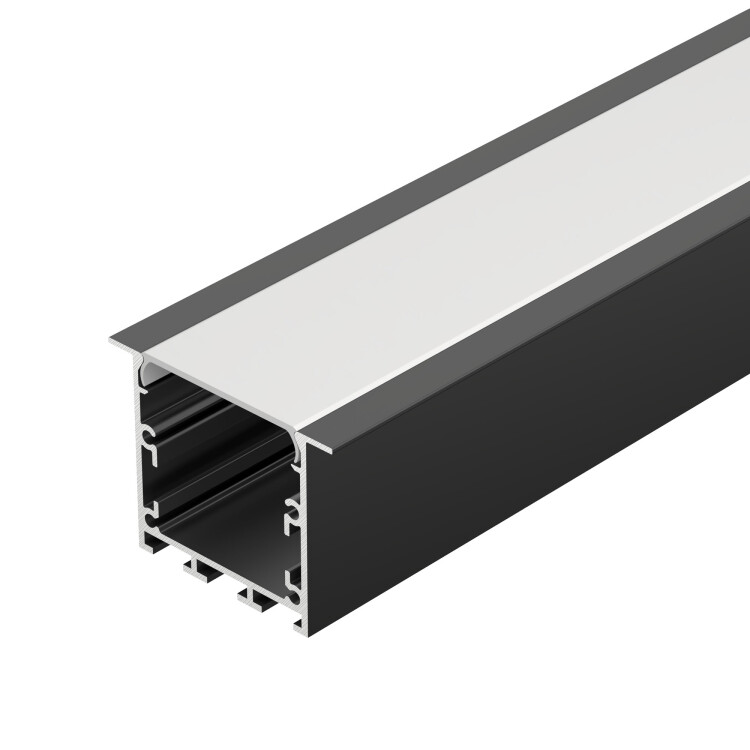 Arlight Профиль LINIA49-F-M-2000 BLACK (Алюминий) (057040) превью в интернет-магазине электрики Форум Электро в Москве