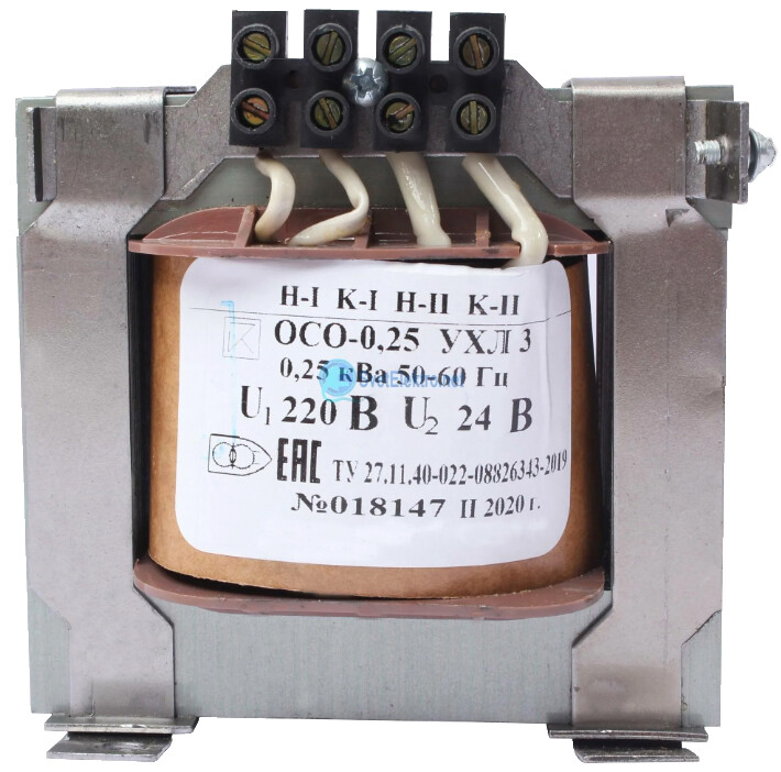 Электротехник ОСО-0,25 УХЛ3 220/24, IP00, трансформатор