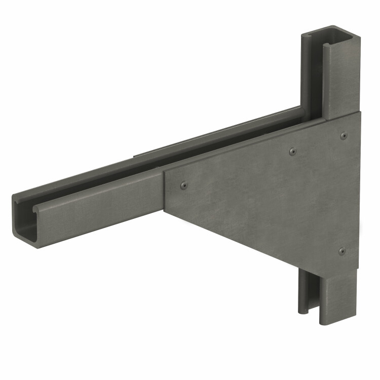 DKC Консоль с опорой   осн. 200, стеклопластик (GBM04120R) превью в интернет-магазине электрики Форум Электро в Москве