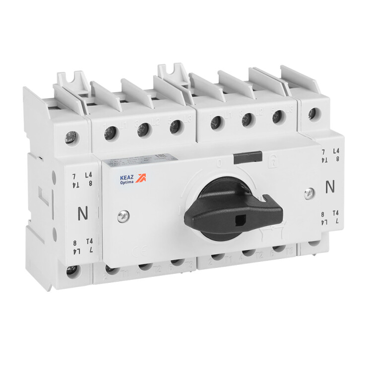 КЭАЗ Выключатель-разъединитель реверсивный OptiSwitch DI-100-4C (332090) превью в интернет-магазине электрики Форум Электро в Москве