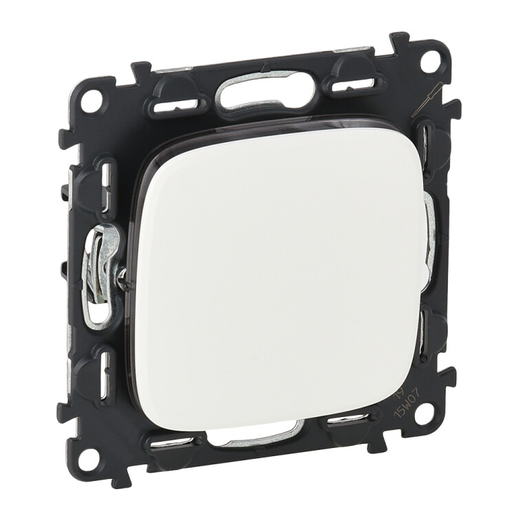 Картинка Legrand Valena ALLURE DIY Бел Переключатель 1-клавишный 10А 250В (752706) в интернет-магазине Форум Электро в Москве