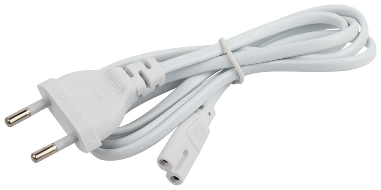 ЭРА Сетевой шнур LLED-А-CABLE-1m-W для светильников LLED-01/LLED-02/LLED-01-Х-E, длина 1 м с вилкой (Б0056542) превью в интернет-магазине электрики Форум Электро в Москве