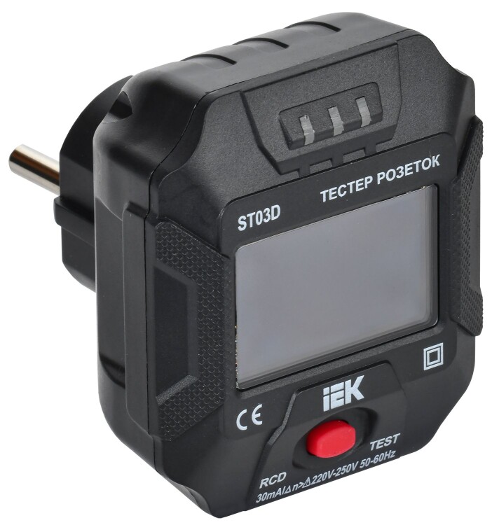 ARMA2L 5 Тестер розеток ST03D IEK (A2L5-ST14-03) превью в интернет-магазине электрики Форум Электро в Москве