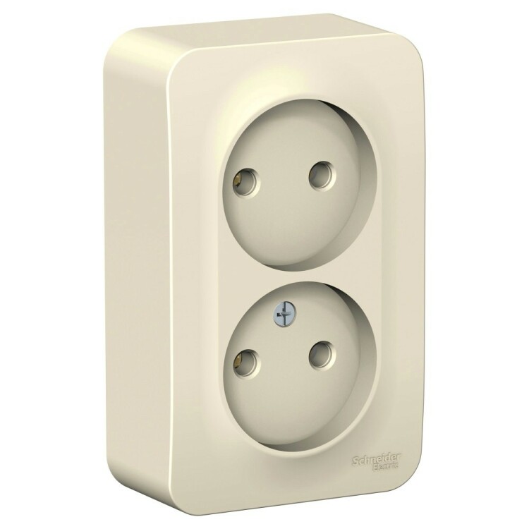 Фотография Systeme Electric Blanca наруж Молочная Розетка 2-ая б/з без шторок, 16А, 250В (BLNRA000202) в интернет-магазине Форум Электро в Москве Картинка Systeme Electric Blanca наруж Молочная Розетка 2-ая б/з без шторок, 16А, 250В (BLNRA000202) в интернет-магазине Форум Электро в Москве