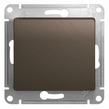 Картинка GLOSSA 1-клавишный ВЫКЛЮЧАТЕЛЬ, сх.1, 10АХ, механизм, ШОКОЛАД (GSL000811) в интернет-магазине Форум Электро в Москве