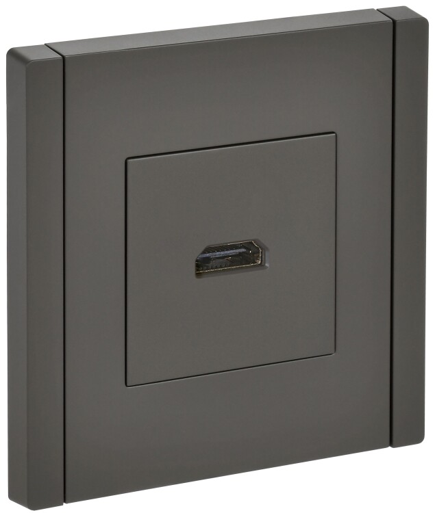 Картинка IEK FORTE&PIANO Серый Розетка HDMI FP340 (FP-H10-K03) в интернет-магазине Форум Электро в Москве