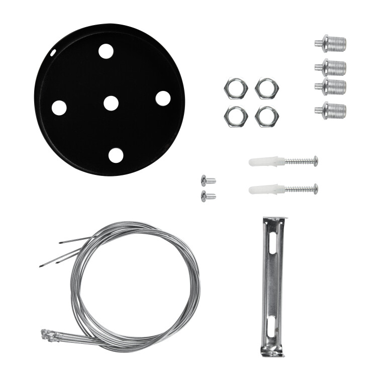 Монтажный набор ЭРА SPO-AC-MOUNTKIT-4B для светильников LED ЭРА Geometria черный (Б0069194) превью в интернет-магазине электрики Форум Электро в Москве