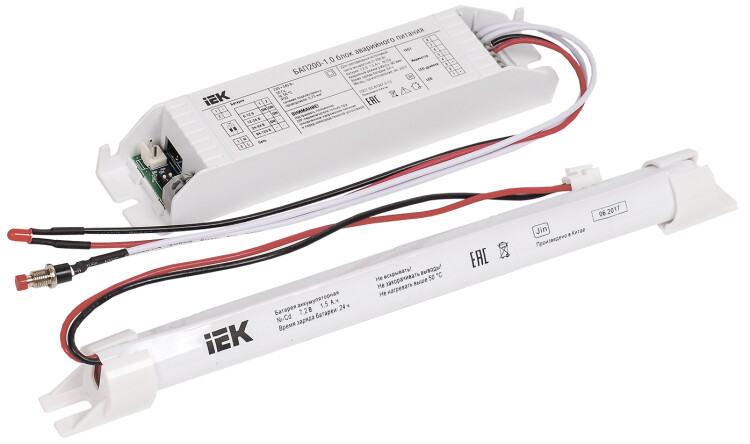 IEK Блок аварийного питания БАП200-1,0 для LED (LLVPOD-EPK-200-1H) превью в интернет-магазине электрики Форум Электро в Москве