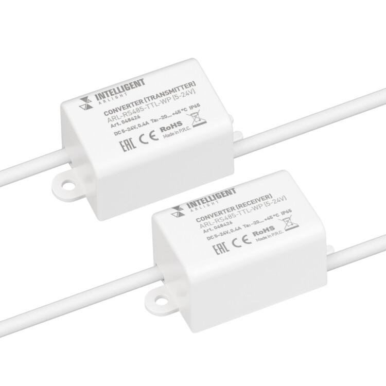Arlight INTELLIGENTIGHT Конвертер-RS485-TTL-WP (5-24V) (IP65 Пластик, 3 года) (048426) превью в интернет-магазине электрики Форум Электро в Москве