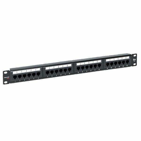 EKF TeraLINK PRO Патч-панель TeraLINK PRO 19'' Cat.5E 1U неэкранированная UTP 24 порта RJ-45 Dual IDC (TRP-PPNL-5EUTP-1U24) превью в интернет-магазине электрики Форум Электро в Москве EKF TeraLINK PRO Патч-панель TeraLINK PRO 19'' Cat.5E 1U неэкранированная UTP 24 порта RJ-45 Dual IDC (TRP-PPNL-5EUTP-1U24) превью в интернет-магазине электрики Форум Электро в Москве