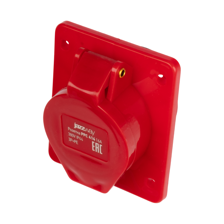 Розетка стационарная для скрытой установки PPC 414 3Р+РЕ 16А 380В IP44 Jazzway (.5072954) превью в интернет-магазине электрики Форум Электро в Москве