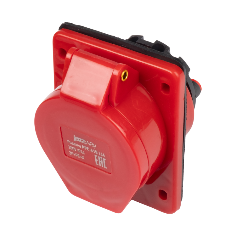 Розетка стационарная для скрытой установки PPC 415 3Р+РЕ+N 16А 380В IP44 Jazzway (.5072978) превью в интернет-магазине электрики Форум Электро в Москве