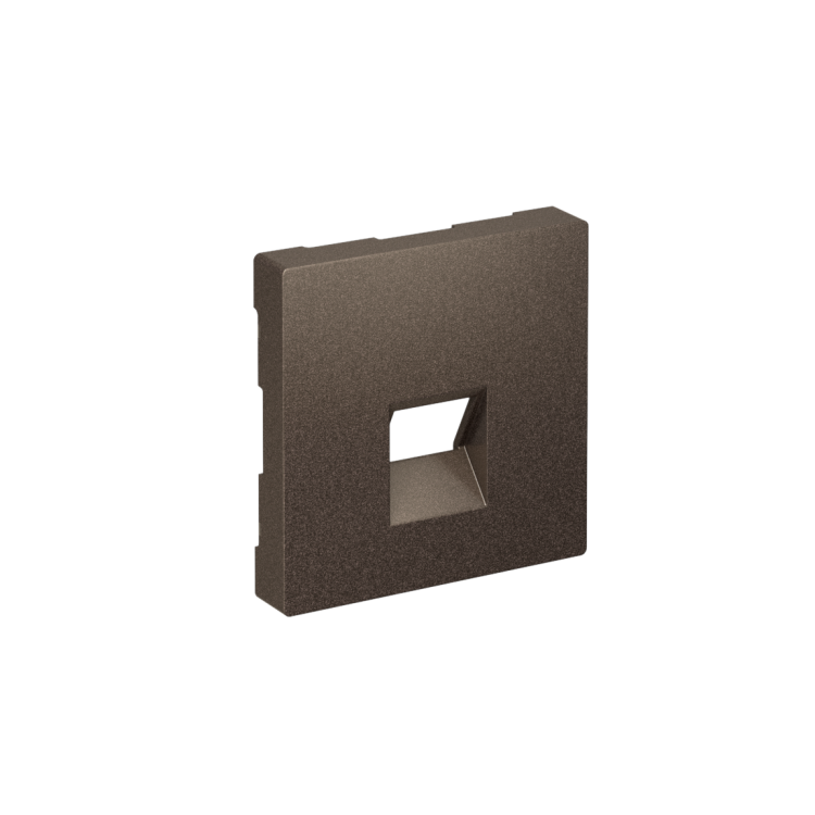 Картинка Systeme Electric AtlasDesign Мокко Накладка для информационных функций типа Keystone (ATN000684) в интернет-магазине Форум Электро в Москве