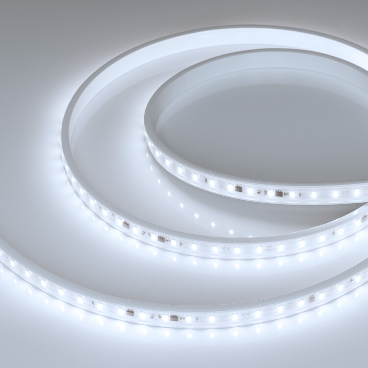 Arlight Лента герметичная-PV-С72-15.5mm 230V White6000 (14 W/m, IP65, 5630, 50m) (14.4 Вт/м, IP65) (027051(2)) превью в интернет-магазине электрики Форум Электро в Москве