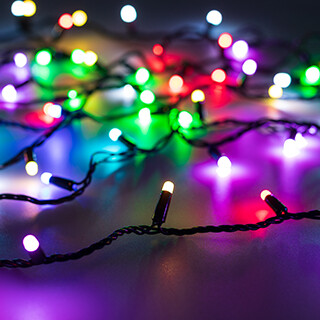Arlight Светодиодная гирлянда ARD-STRING-CLASSIC-10000-BLACK-100LED-MILK-SYNC RGB (230V, 6.5W) (Ardecoled, IP65, 1 год) (028214) превью в интернет-магазине электрики Форум Электро в Москве