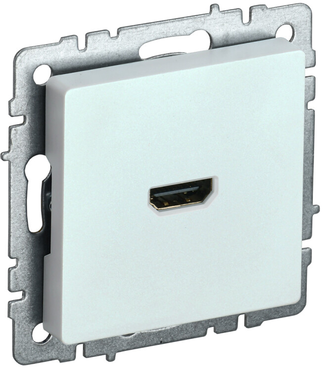 Картинка BRITE Роз. HDMI РHDMI-0-БрЖ жемч. IEK (BR-H10-K36) в интернет-магазине Форум Электро в Москве
