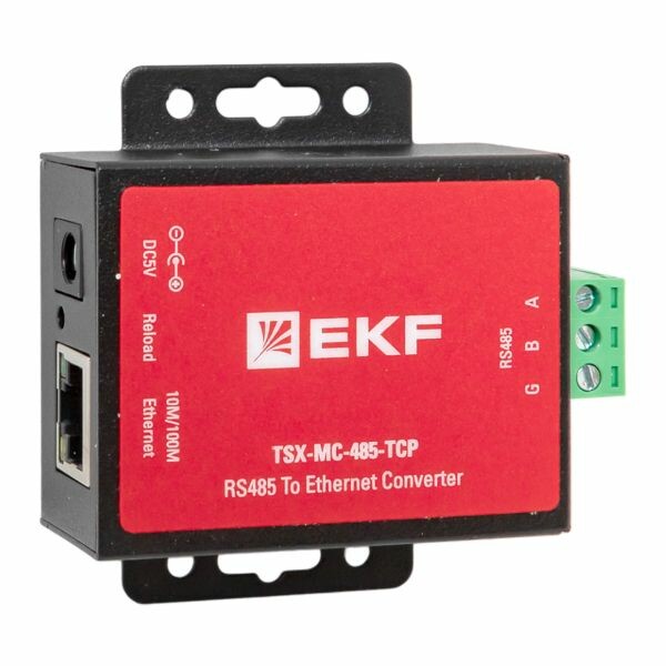 EKF Преобразователь RS-485 в Ethernet MC-485-TCP TSX (TSX-MC-485-TCP) превью в интернет-магазине электрики Форум Электро в Москве EKF Преобразователь RS-485 в Ethernet MC-485-TCP TSX (TSX-MC-485-TCP) превью в интернет-магазине электрики Форум Электро в Москве
