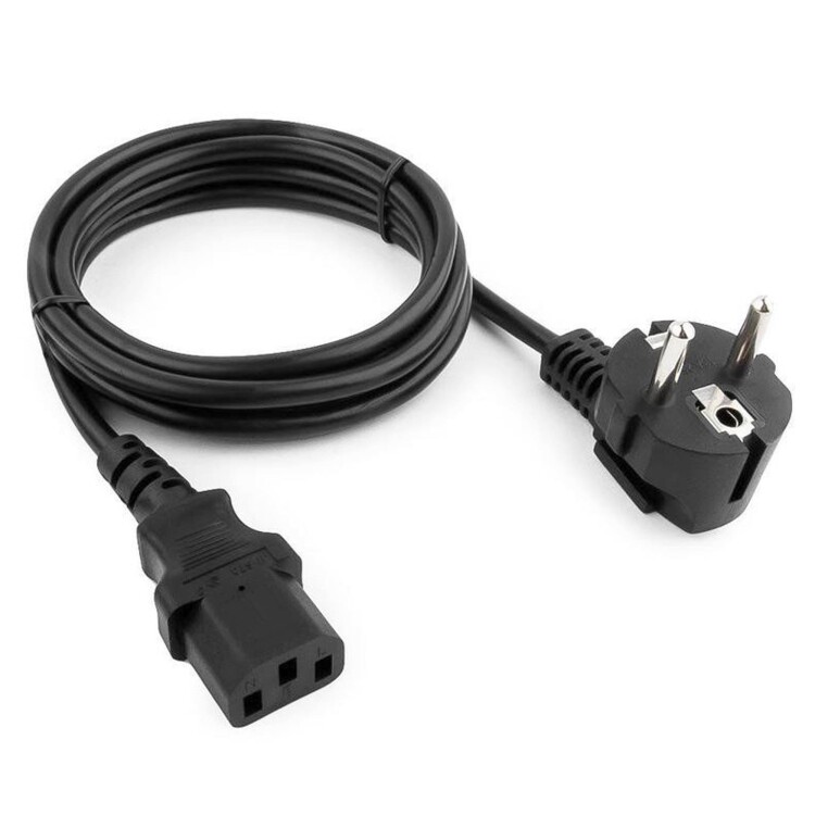 Картинка Кабель питания ДКС, Sсhuko - IEC320 C13, 1 м, сечение 3 х 1,5 мм (R5CORDS310) в интернет-магазине Форум Электро в Москве
