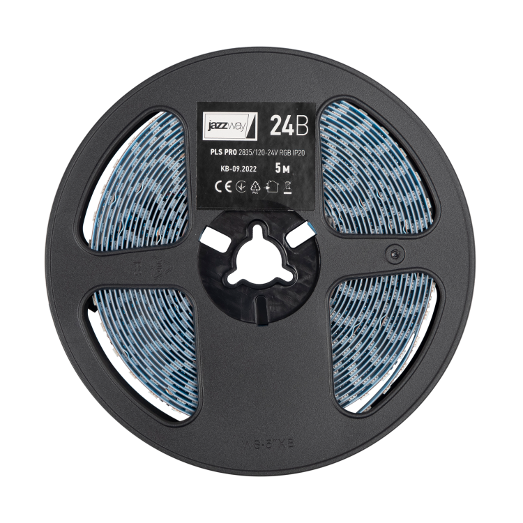Jazzway Лента PLS PRO RGB 2835/120-24V IP20 5m (.5033986) превью в интернет-магазине электрики Форум Электро в Москве