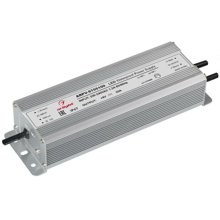 Arlight Блок питания ARPV-ST05100 (5V, 20A, 100W) (019468) превью в интернет-магазине электрики Форум Электро в Москве Arlight Блок питания ARPV-ST05100 (5V, 20A, 100W) (019468) превью в интернет-магазине электрики Форум Электро в Москве