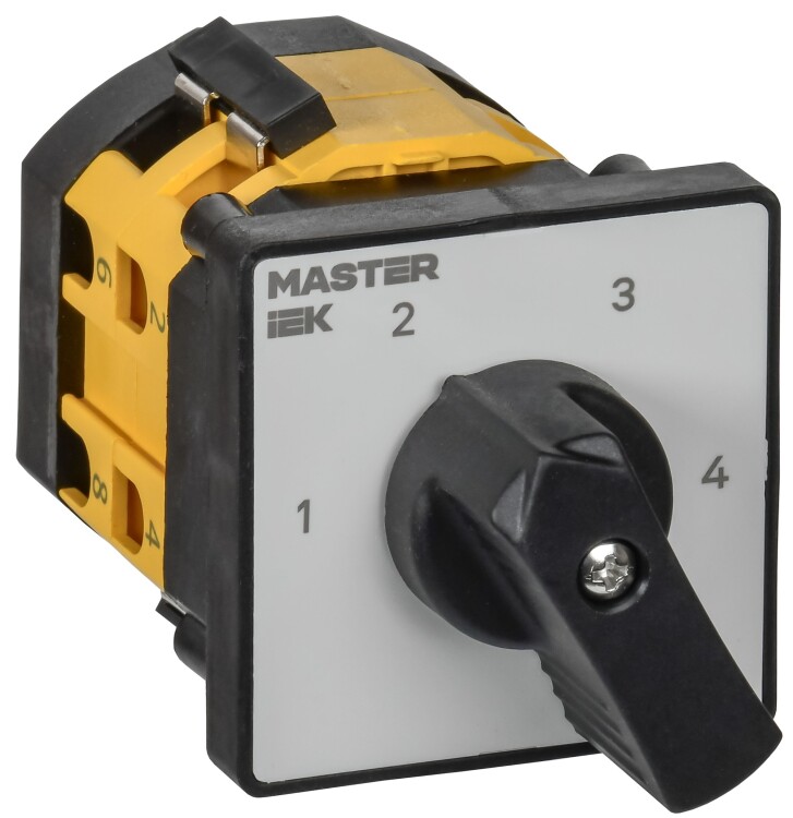 Перекл. кулачк. станд. рук. 10А сх. 83 MASTER IEK (MI-CS10-010-083) превью в интернет-магазине электрики Форум Электро в Москве