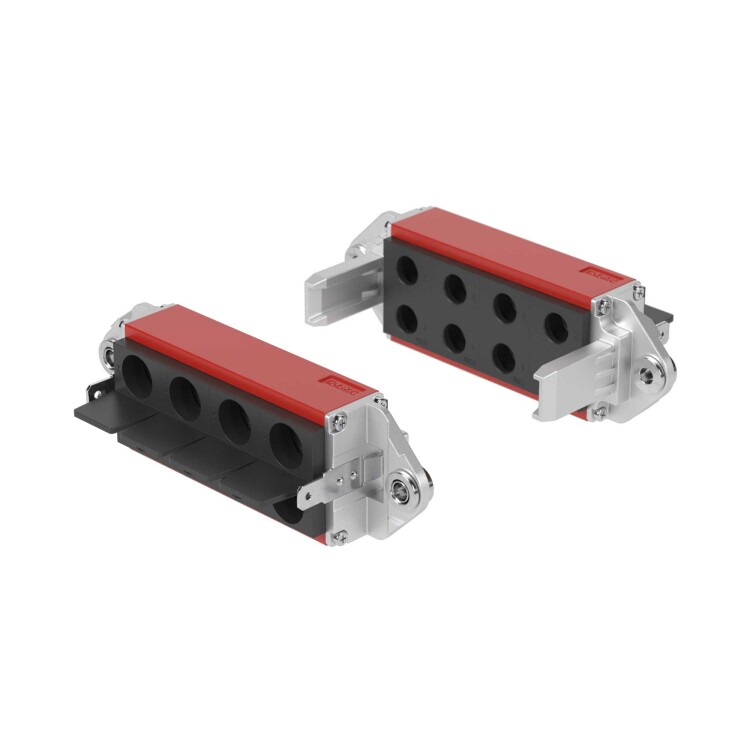 DKC Комплект держателей силовых контактов 70/100А (без контактов) (R5M2WPCB100) превью в интернет-магазине электрики Форум Электро в Москве DKC Комплект держателей силовых контактов 70/100А (без контактов) (R5M2WPCB100) превью в интернет-магазине электрики Форум Электро в Москве