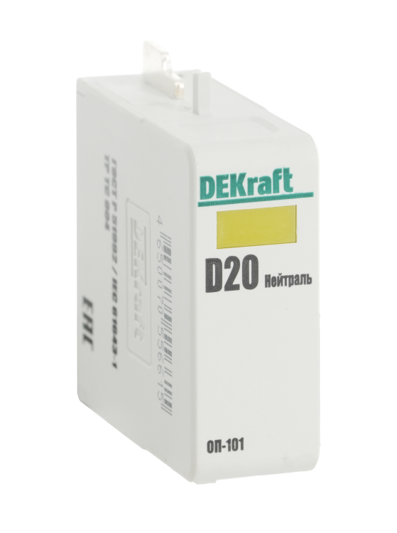 DEKraft Картридж для ограничителя перенапряжений T2, T3 N 20кА 275В ВМ-101 (18043DEK) превью в интернет-магазине электрики Форум Электро в Москве