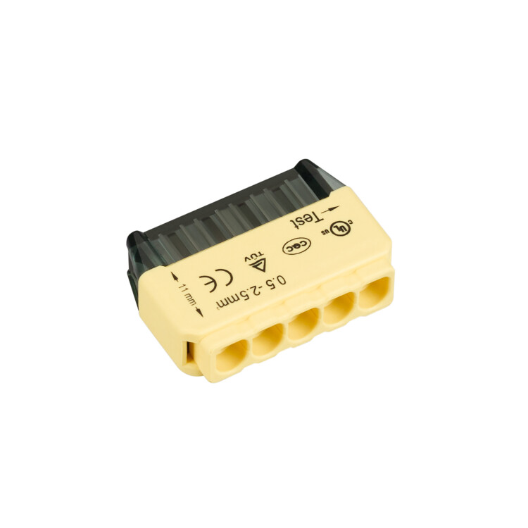 Arlight Клемма-коннектор-QCT-5WS2.5-32A-BOX20 (Пластик) (047408) превью в интернет-магазине электрики Форум Электро в Москве