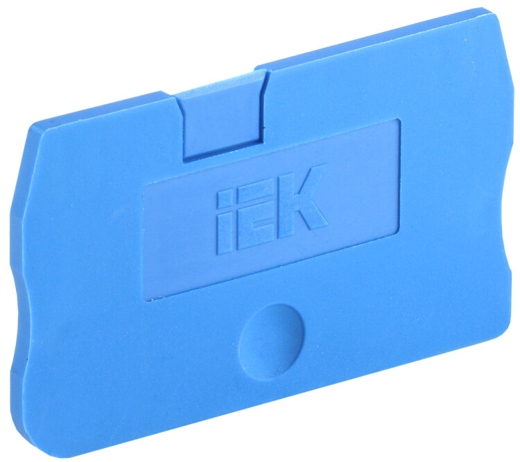 IEK Заглушка для КПИ 2в-1,5/2,5 синяя (YZN11D-ZGL-002-K07) превью в интернет-магазине электрики Форум Электро в Москве