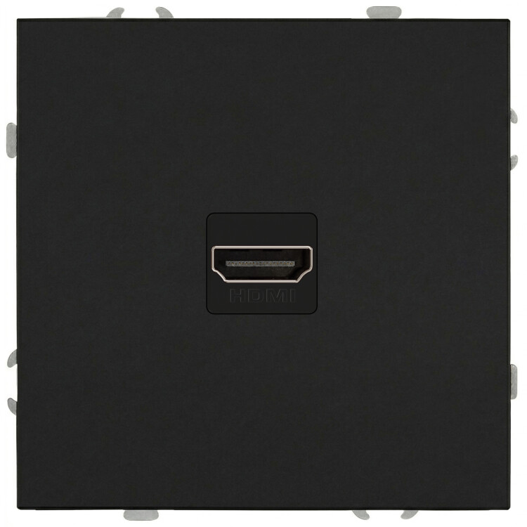 Картинка ЭРА Galaxy Розетка 15-3114-05 HDMI IP20 антрацит (Б0070798) в интернет-магазине Форум Электро в Москве