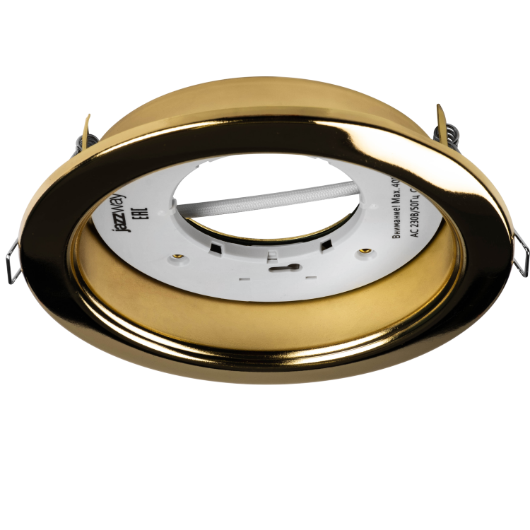 Jazzway Светильник GX53-GX80 PGX70 15254. 3 золото глянцевое 121*54мм (.1027658) превью в интернет-магазине электрики Форум Электро в Москве
