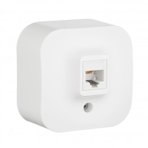 Фотография Legrand Quteo Белый Розетка RJ11 (782214) в интернет-магазине Форум Электро в Москве Картинка Legrand Quteo Белый Розетка RJ11 (782214) в интернет-магазине Форум Электро в Москве