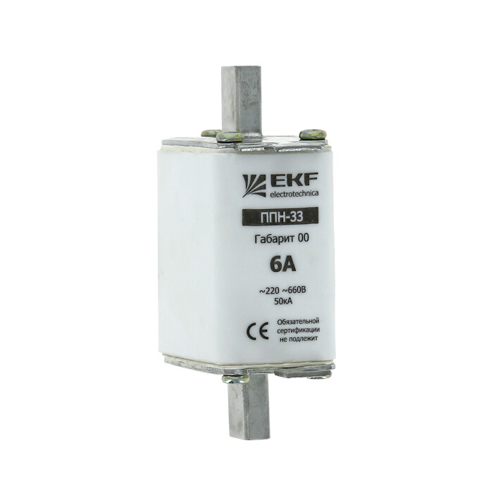 Плавкая вставка ППН-33 160/63А габарит 00 EKF (fus-33 160/63) превью в интернет-магазине электрики Форум Электро в Москве Плавкая вставка ППН-33 160/63А габарит 00 EKF (fus-33 160/63) превью в интернет-магазине электрики Форум Электро в Москве