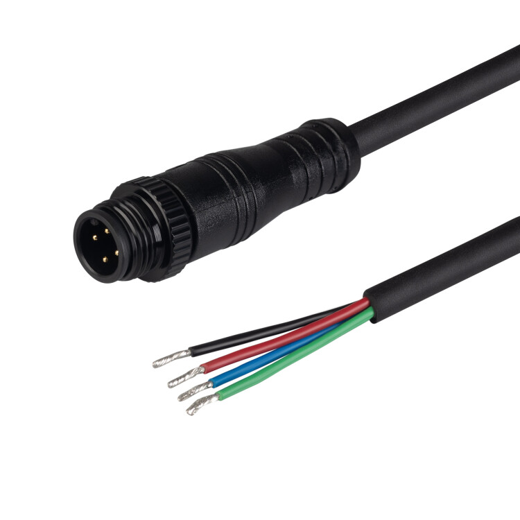 Arlight Коннектор питания-WAVE-1010-RGB-CON-POWER-MALE-BLK (IP67 Пластик, 3 года) (053051) превью в интернет-магазине электрики Форум Электро в Москве