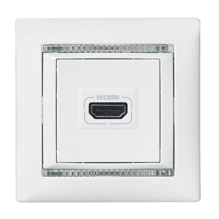 Картинка Legrand Valena Бел Розетка HDMI (770085) в интернет-магазине Форум Электро в Москве