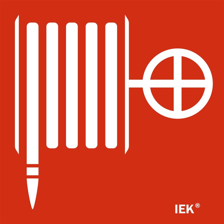 IEK Этикетка самокл. 150х150мм "Пож. кран" (LPC10-1-15-15-PKRAN) превью в интернет-магазине электрики Форум Электро в Москве