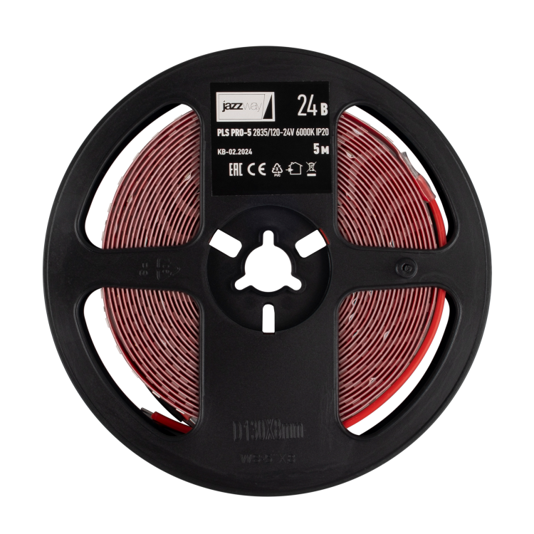 Jazzway Лента PLS PRO-5 2835/120-24V 6000K 10W/m IP20-5m (.5055803) превью в интернет-магазине электрики Форум Электро в Москве