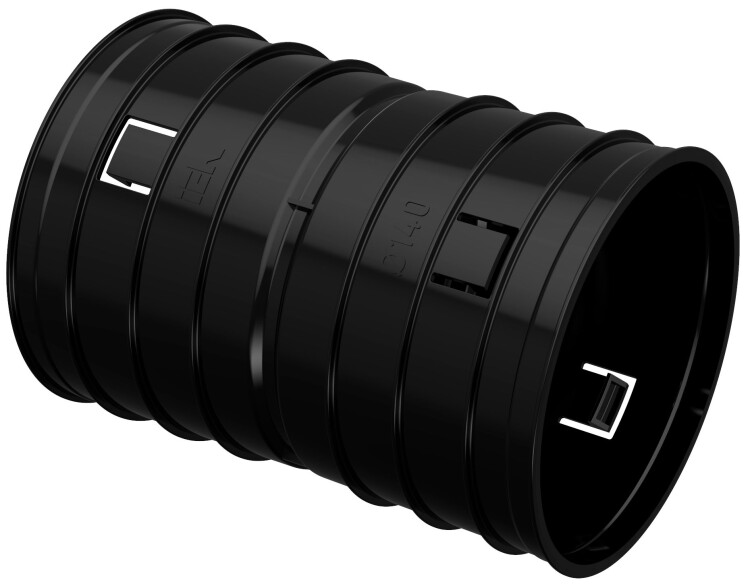 ELASTA Муфта соединительная для двустенной трубы d=140мм IEK (CTA12D-M140-K02-R) превью в интернет-магазине электрики Форум Электро в Москве