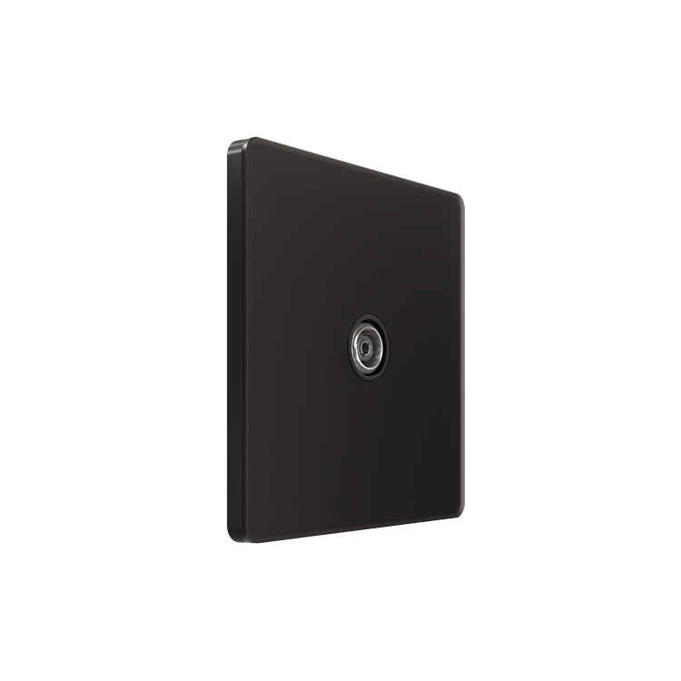 Картинка Systeme Electric Systeme Infinity Полярная ночь Розетка телевизионная TV/FM 5-1000MГц (FSE001091) в интернет-магазине Форум Электро в Москве