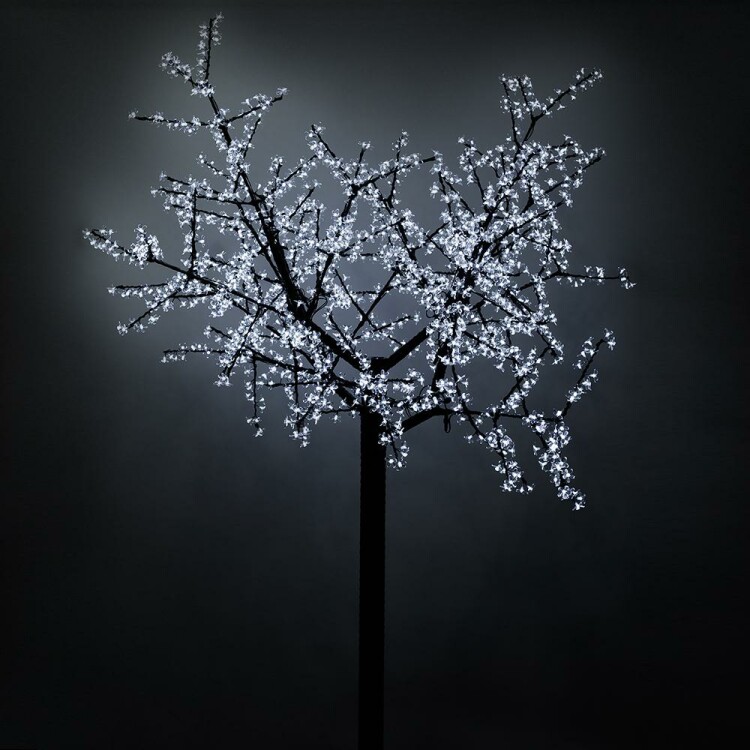 Arlight Светодиодное дерево ARD-CHERRY-2.4M-BROWN-1728LED White (220V, 100W) (ARDCL, Закрытый) (024745) превью в интернет-магазине электрики Форум Электро в Москве