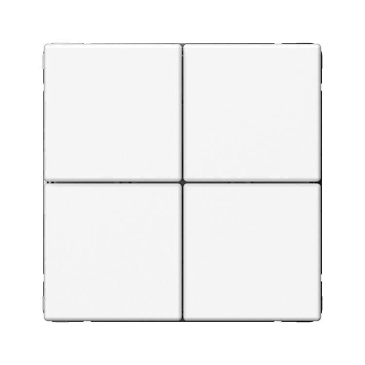 Картинка Systeme Electric ArtGallery Лотос Выключатель 4-клавишный сценарный, сх. 1 (GAL001374) в интернет-магазине Форум Электро в Москве