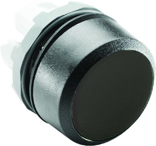ABB MP1-10B Кнопка черная без подсветки без фикс. (корпус) (1SFA611100R1006) превью в интернет-магазине электрики Форум Электро в Москве