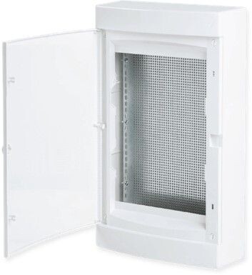 EKF Unix Щит слаботочный навесной "Unix" белая дверь 3 габарит IP40 (ux-3m-nw) превью в интернет-магазине электрики Форум Электро в Москве