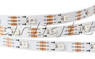 Arlight Лента SPI 2-5000-AM 5V RGB (5060, 150 LED x1, 2812) (022203) превью в интернет-магазине электрики Форум Электро в Москве