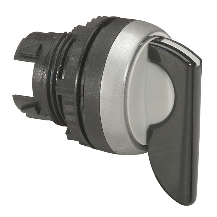 Legrand Osmoz Гол.тумблер, черная ручка 2 п с фикс. 45град (0-1) 12-2 час.. (023932) превью в интернет-магазине электрики Форум Электро в Москве