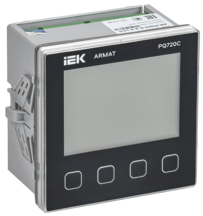 IEK ARMAT Анализатор качества электроэнергии PQ720C (AR-PQ23-6-3-4-LCD) превью в интернет-магазине электрики Форум Электро в Москве