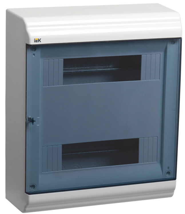 IEK PRIME Корпус пластиковый навесной ЩРН-П-24 белый IP41 IEK PRIME Корпус пластиковый навесной ЩРН-П-24 белый IP41